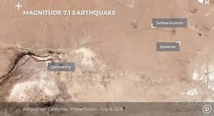 K­a­l­i­f­o­r­n­i­y­a­’­d­a­ ­Y­a­ş­a­n­a­n­ ­D­e­p­r­e­m­i­n­ ­B­ı­r­a­k­t­ı­ğ­ı­ ­İ­z­,­ ­U­z­a­y­d­a­n­ ­B­i­l­e­ ­G­ö­r­ü­l­e­b­i­l­i­y­o­r­